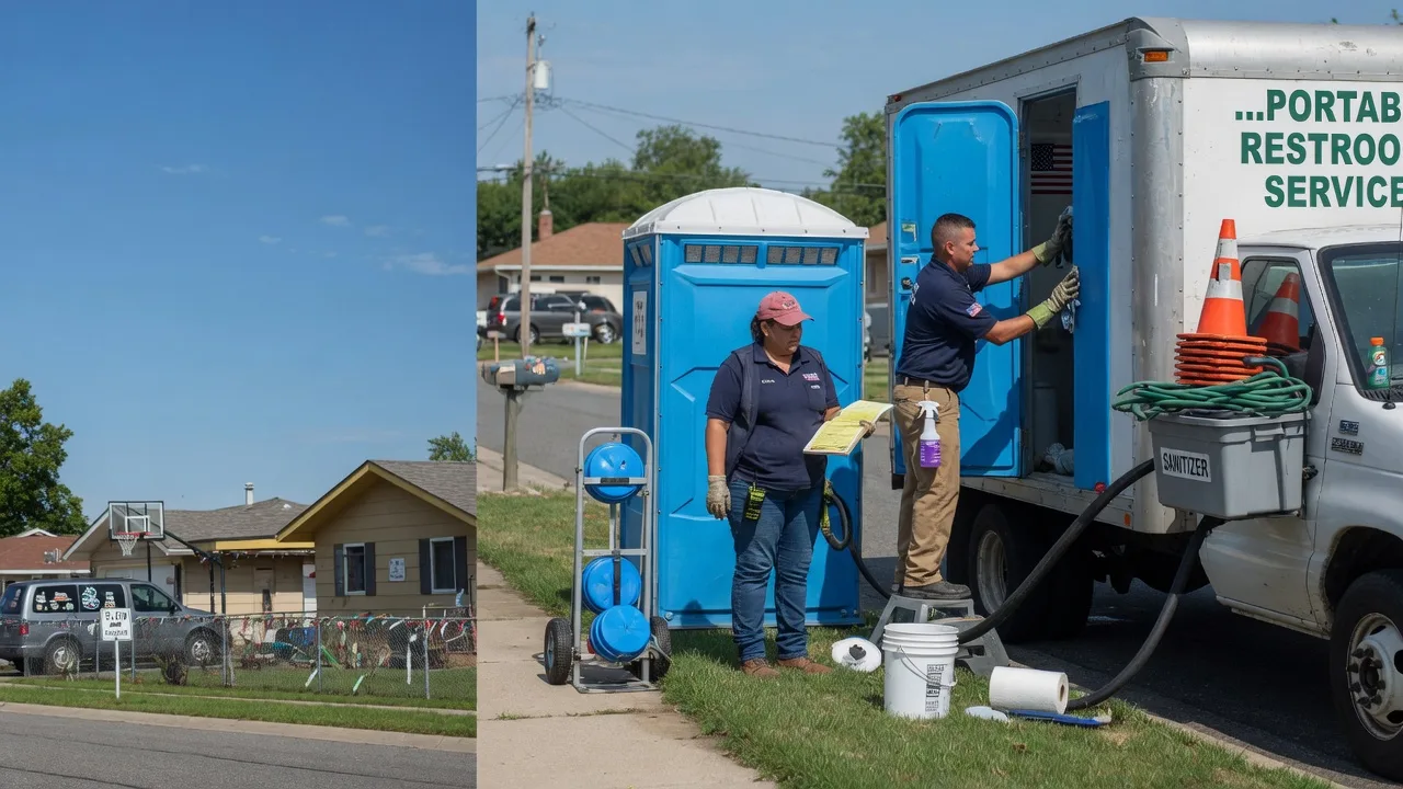 Portable Toilet Rental in Danforth, IL near me